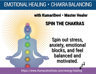 Kumara Institute emotional healing and chakra balancing