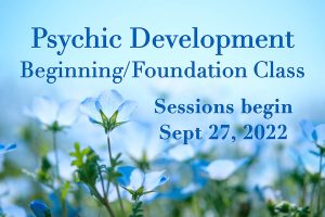 Psychic Development Beginning/ Foundation Class @ Online via Zoom
