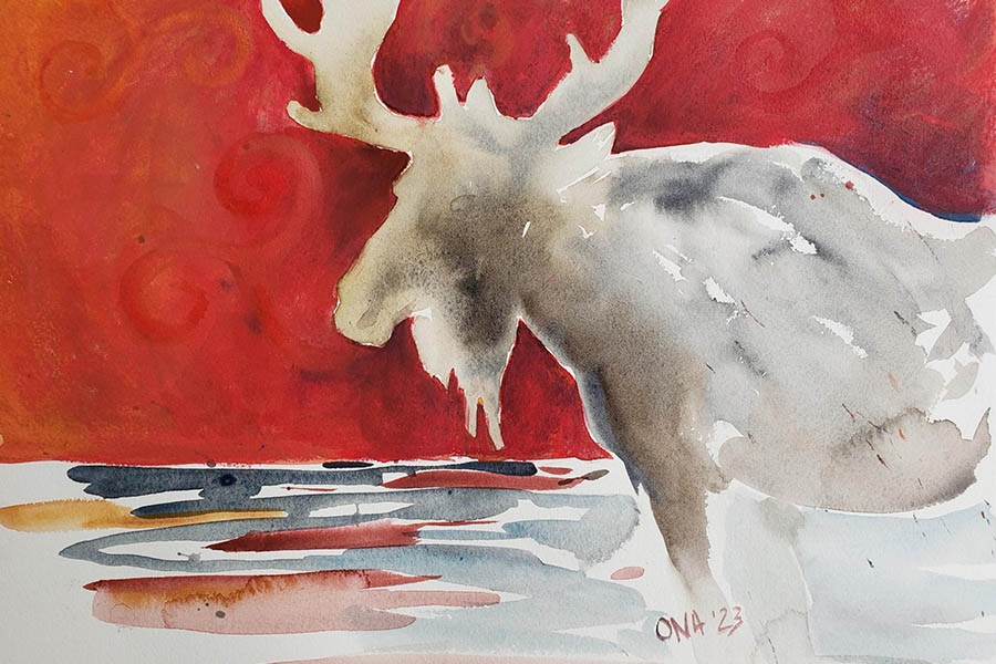 moose spirit animal message