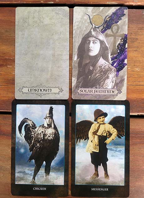 Divine Muses and Beloved Dead cards