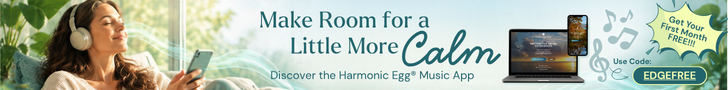 Make room for a little more calm with the Harmonic Egg App